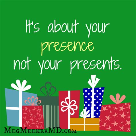 presence vs presents quote
